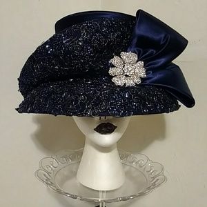 Bling Navy Hat